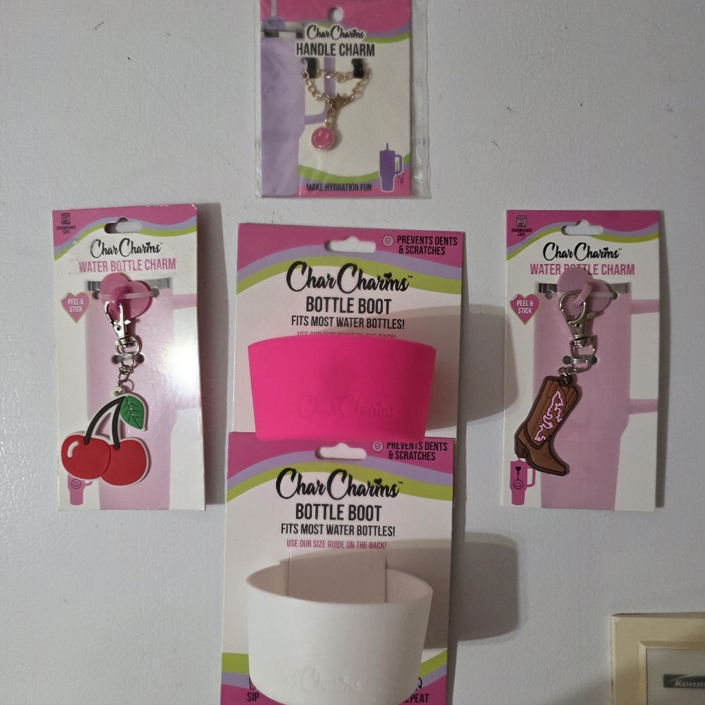 NWT Char Charms Boot & Charms for Stanley